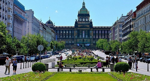 Прага_Вацлавская_площадь